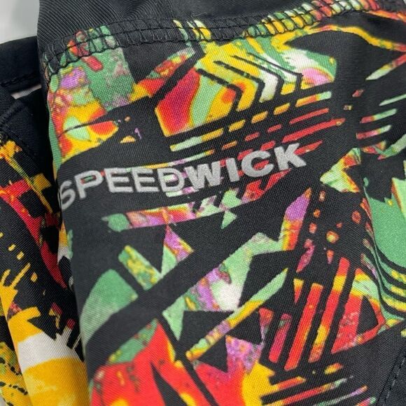 Reebok Speedwick multi color lined running shorts - W XL - Picture 6 of 10